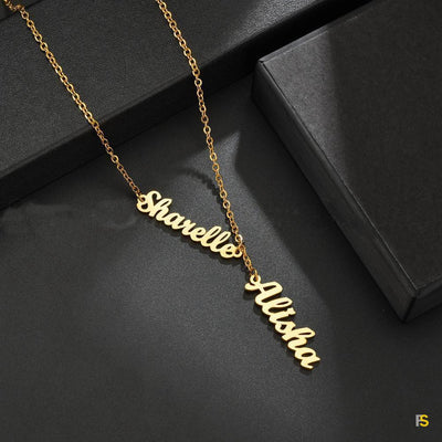Collier Personnalisé 2 Prénoms